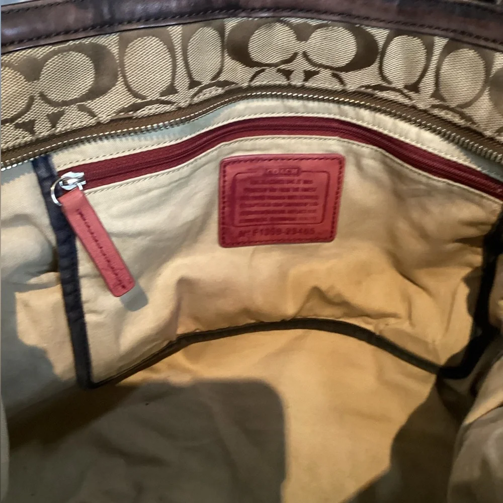 COACH Signature Canvas Weekend Tote #23465